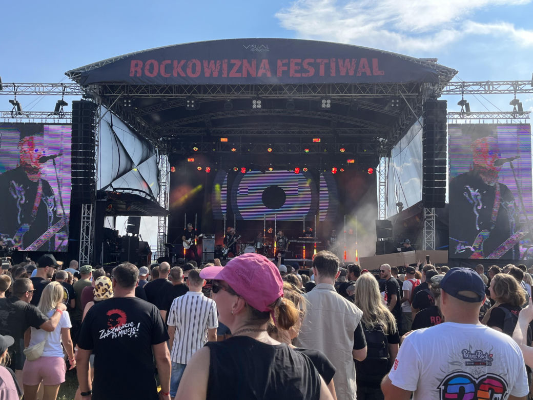 Koncert zespołu Big Cyc w ramach Rockowizna Festiwal 2023 w Poznaniu