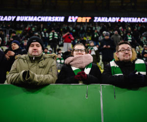 Lechia Gdańsk - Cracovia, zdjęcia kibiców z meczu 20. kolejki PKO BP Ekstraklasy