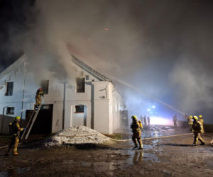 Pożar stadniny w Mosznie