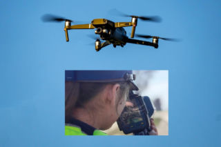 Trzeba uważać na każdym kilometrze. Policja dronami kontroluje prędkość