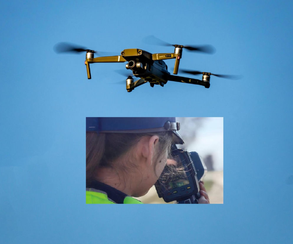 Trzeba uważać na każdym kilometrze. Policja dronami kontroluje prędkość