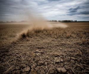 Silny wiatr wywiewa glebę z twojego pola? Zobacz, jak dostać do 18 tys. zł na jej ochronę