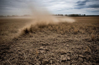 Silny wiatr wywiewa glebę z twojego pola? Zobacz, jak dostać do 18 tys. zł na jej ochronę