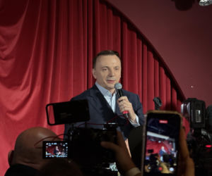 Euforia u Łukasza Gibały. Kandydat komentuje sondażowe wyniki wyborów w Krakowie