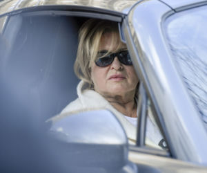 Ewa Kasprzyk w Maździe MX-5