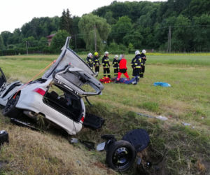 Wypadek w Olszynach