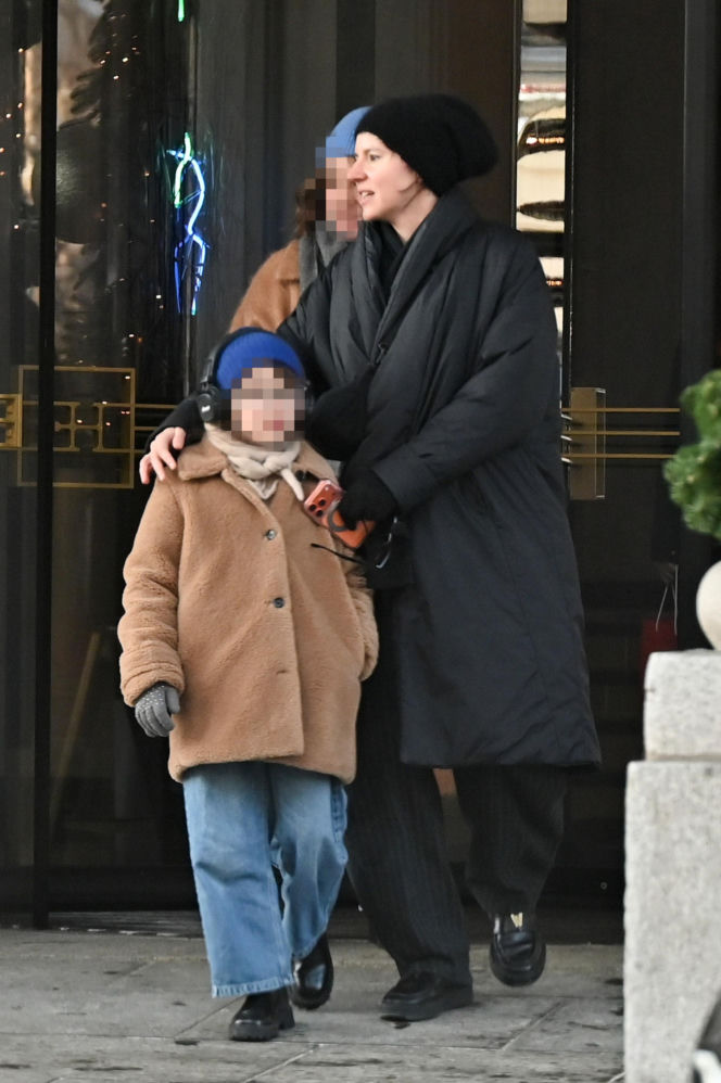 Marek Kondrat z żoną i córką w Warszawie