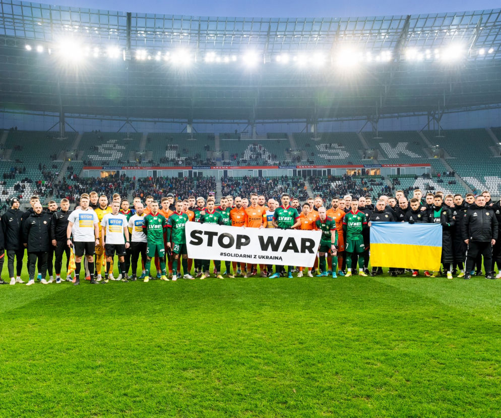 Śląsk Wrocław wspiera Ukrainę