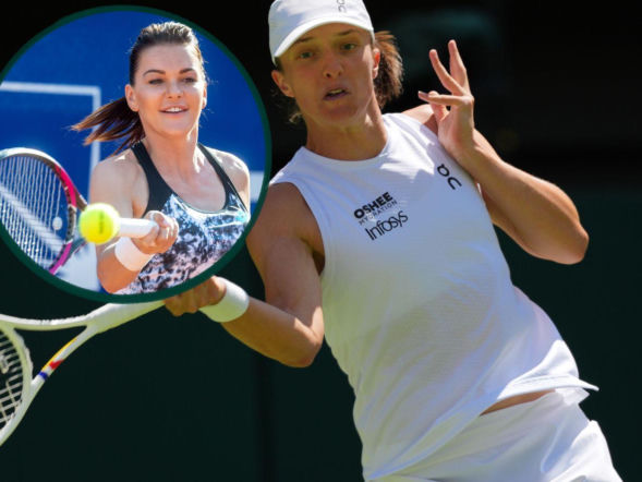 Iga Świątek trenowała z Agnieszką Radwańską na Wimbledonie! Grałam na bezdechu!