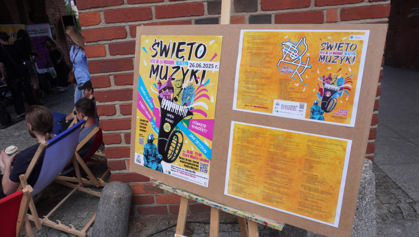 Święto Muzyki 2025. Olsztyn zamienił się w radosne miasto muzyki!
