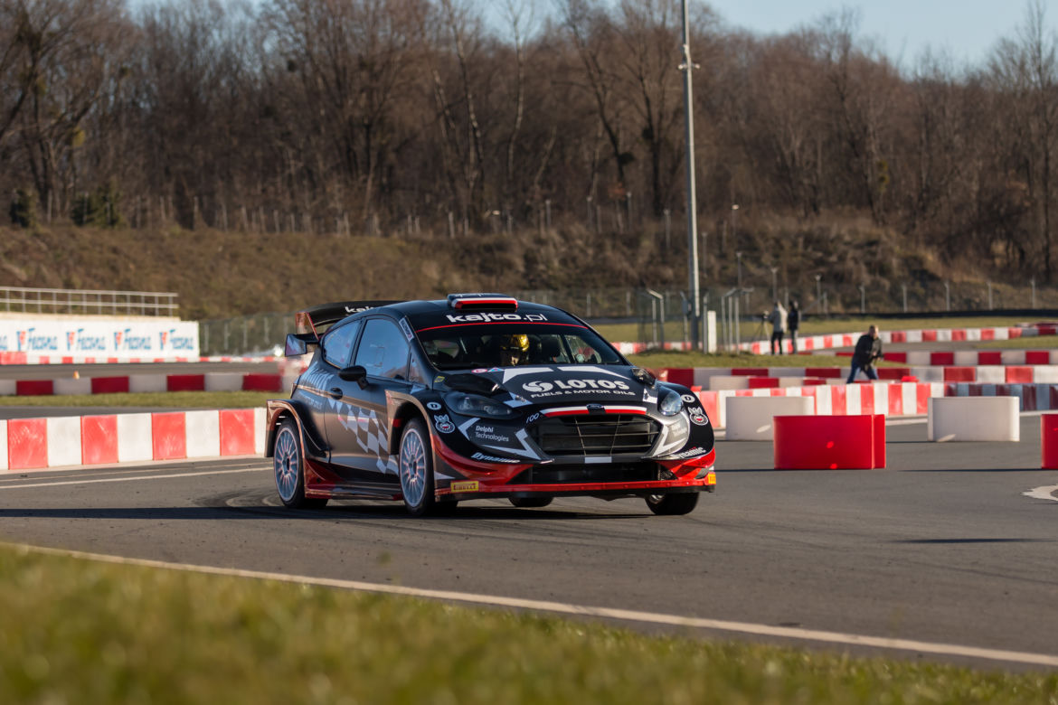Ford Fiesta WRC Kajetana Kajetanowicza na 56. Rajd Barbórka