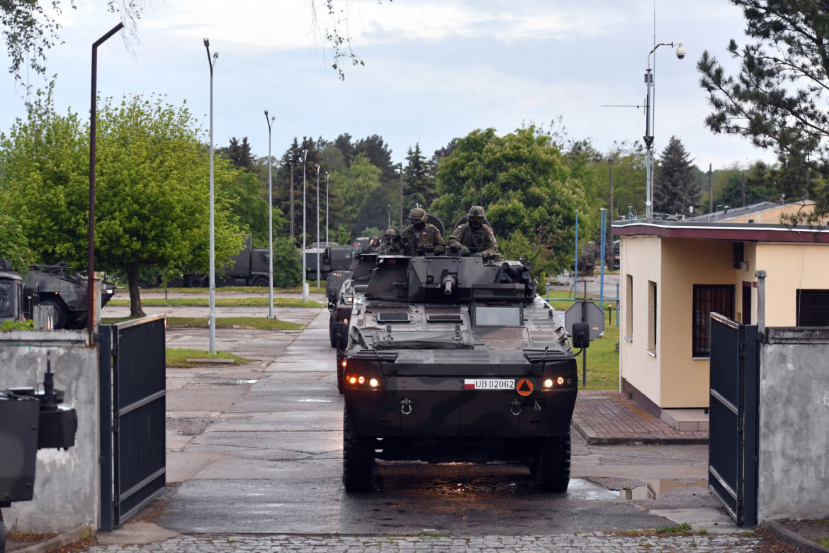 SZCZECIN WYJAZD NA POLIGON 12 BRYGADY ZMECHANIZOWANEJ