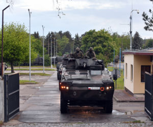 SZCZECIN WYJAZD NA POLIGON 12 BRYGADY ZMECHANIZOWANEJ