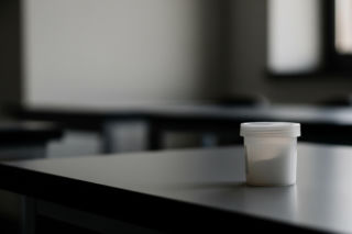 Tajemnicza substancja na UW. Co znaleziono w pojemniku?