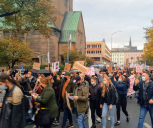 Protest kobiet w Szczecinie - 22.10.2020