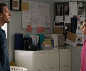 M jak miłość odc. 1891. Aneta (Ilona Janyst), ojczym Franka (Marcin Sitek)