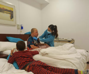 Tymek poleciał na leczenie do Dubaju