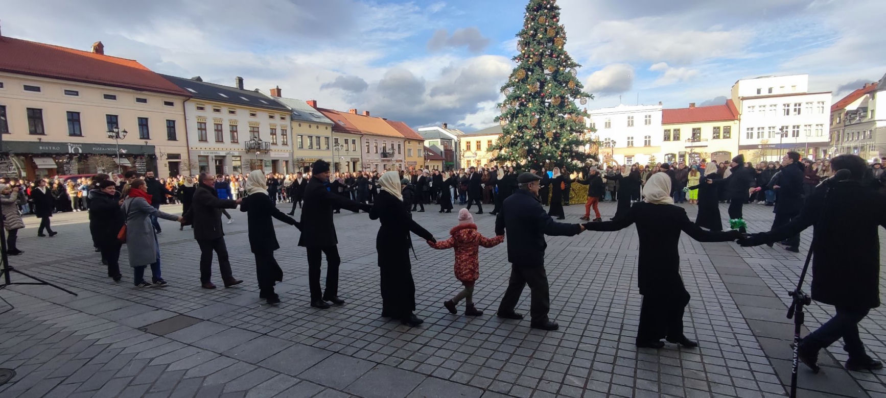 Polonez na żywieckim rynku
