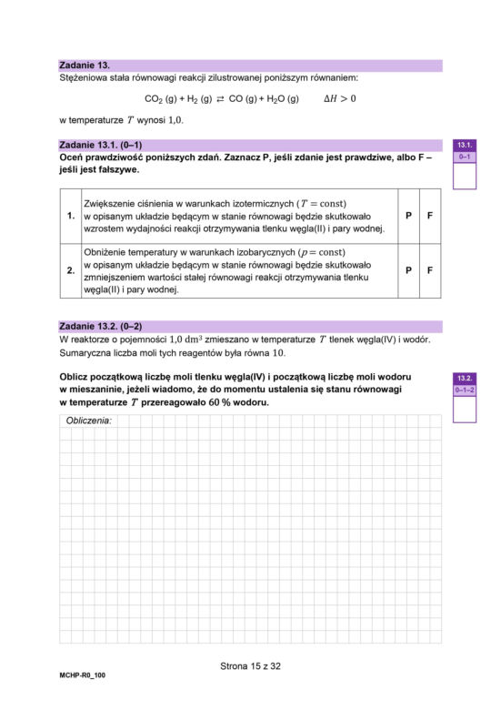 Matura 2024: chemia rozszerzona w formule 2023 - arkusze CKE i sugerowane odpowiedzi