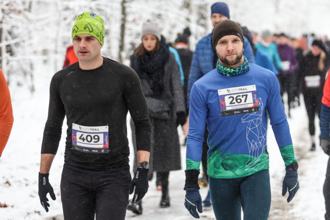 Za nami kolejny bieg z cyklu City Trail w Katowicach w pięknej, zimowej aurze