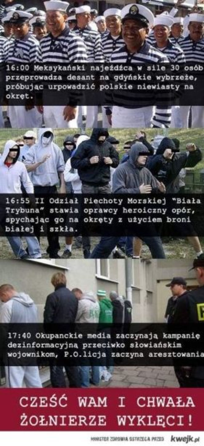 Memy meksyk gdynia kibice z chorzowa (6)