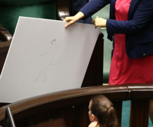 Okrutna karykatura Suskiego. Poseł obśmiał koleżankę z sejmu