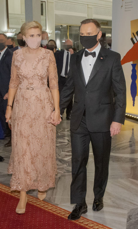Konkurs Chopinowski: Agata Duda w złocie i stylowa żona Kurskiego