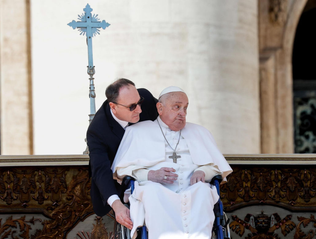 Papież Franciszek.