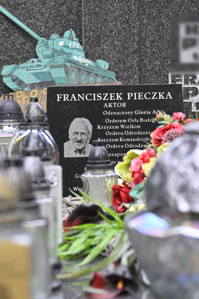Tak wygląda grób Franciszka Pieczki