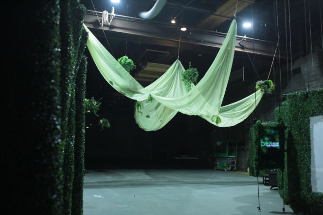 Kamila Latała stworzyła "żywą" scenografię na Greenpoint Film Festival