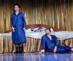 Król Mięsopust w Teatrze Żeromskiego w Kielcach. Zdjęcia z próby