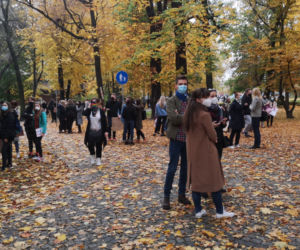 Strajk kobiet. POTĘŻNA manifestacja studentów w Katowicach!
