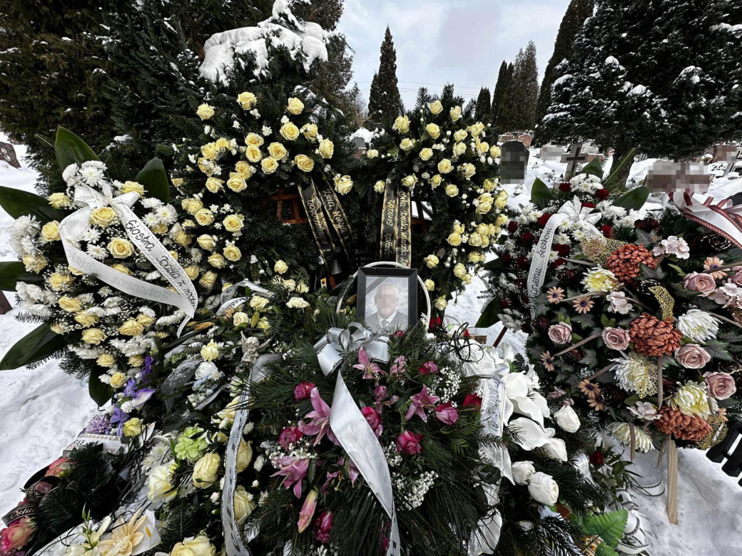 Pogrzeb taksówkarza z Giżycka