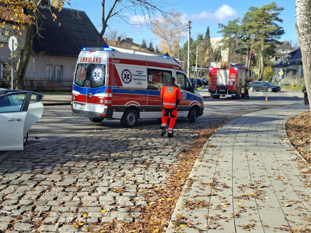 Wypadek na ul. Konstytucji 3-go Maja w Starachowicach