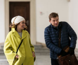 Barwy szczęścia odc. 1304. Agnieszka Walczak (Anna Dereszowska), Łukasz Sadowski (Michał Rolnicki)