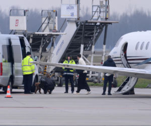 Lewandowscy przylecieli do Polski na święta