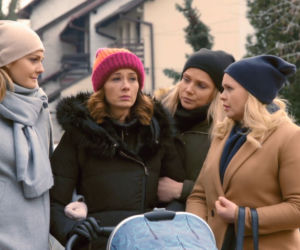 Przyjaciółki 11 sezon odcinek 129. Zuza (Anita Sokołowska), Inga (Małgorzata Socha), Anka (Magdalena Stużyńska), Patrycja (Joanna Liszowska)