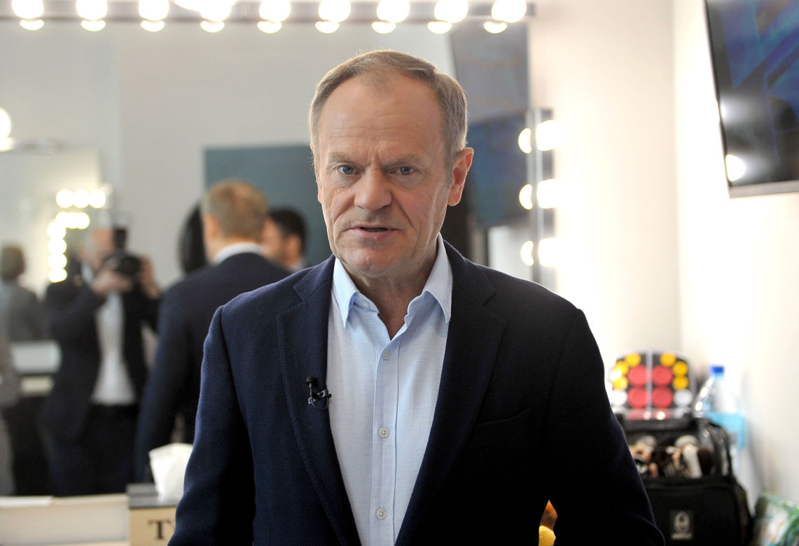 Donald Tusk u Kamili Biedrzyckiej