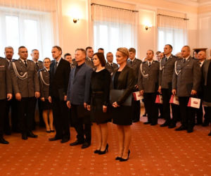 Białystok. Od 30 lat są związani z policją. Zobacz kto został wyróżniony