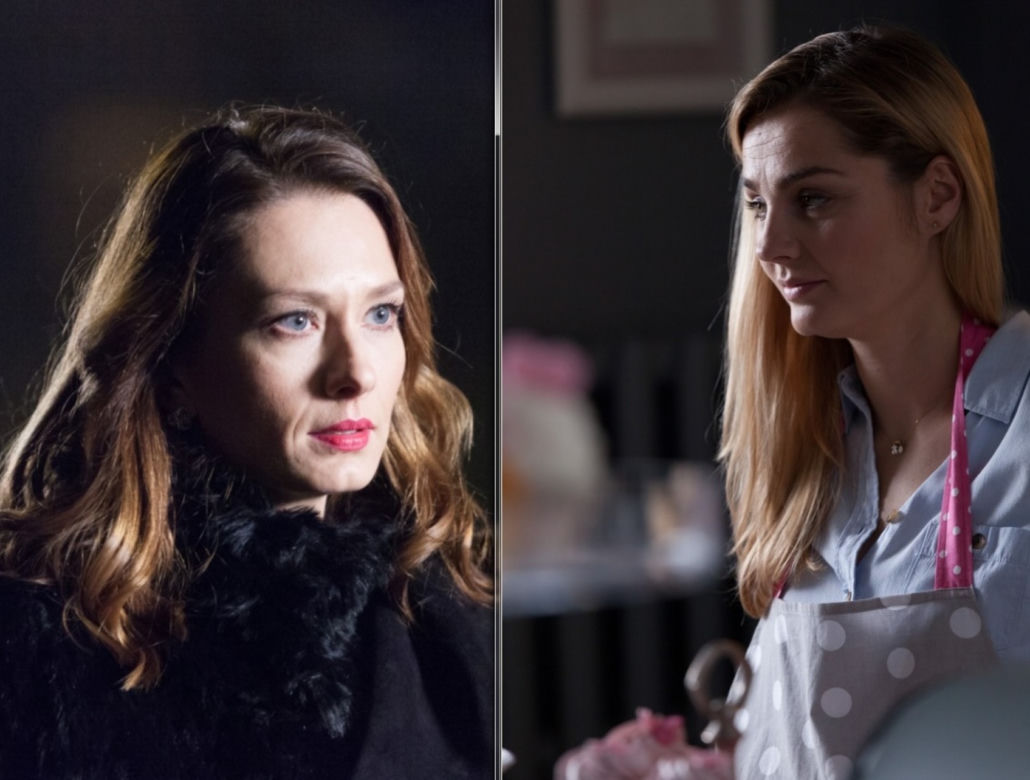 Przyjaciółki 5 sezon odc. 56. Inga (Małgorzata Socha), Zuza (Anita Sokołowska)