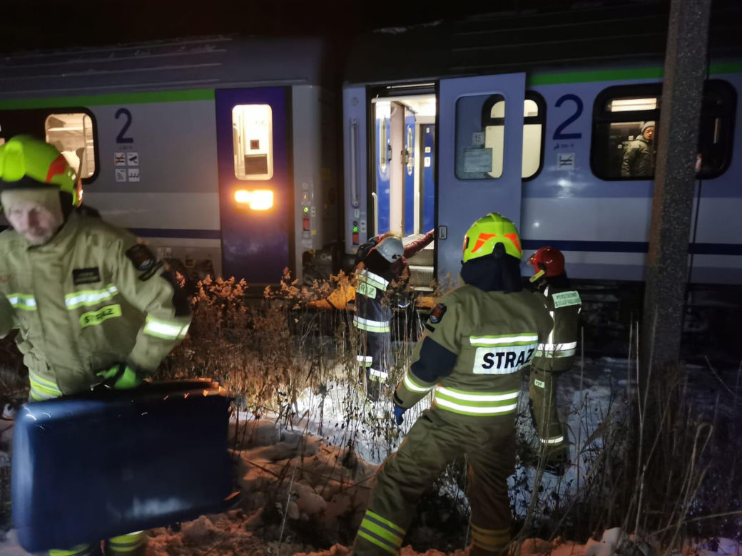 Wypadek kolejowy pod Kołobrzegiem