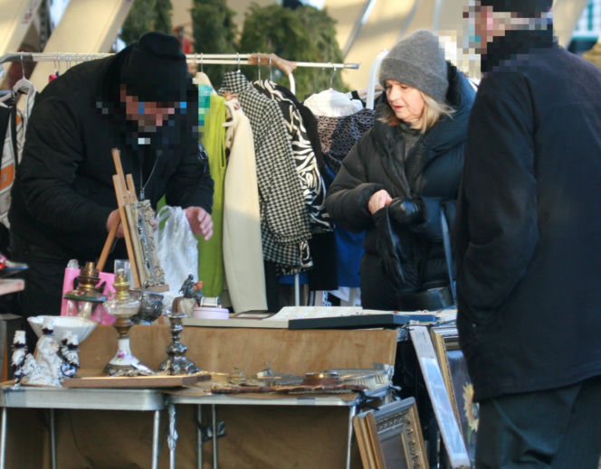 Małgorzata Tusk na przedświątecznych zakupach