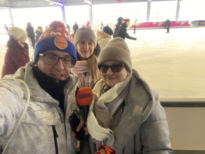 Kryte lodowisko przy Hali Urania