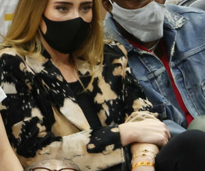 Adele podczas finału NBA