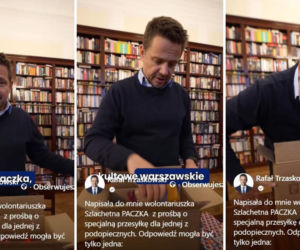 Trzaskowski włączył się w Szlachetną Paczkę. Aż trudno uwierzyć, co zapakował potrzebującym!