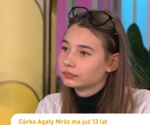 Tak wygląda córka Agaty Mróz, Liliana Olszewska