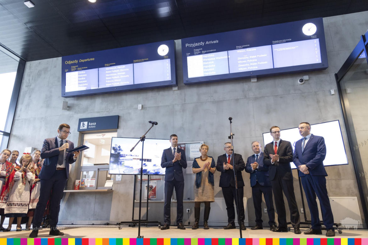 Podlaskie. Nowy dworzec PKP otwarty. Zobacz jak wygląda! [ZDJĘCIA]
