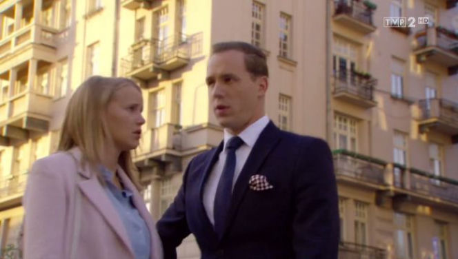 O mnie się nie martw 5 sezon odcinek 6 Iga (Joanna Kulig) Marcin (Stefan Pawłowski)