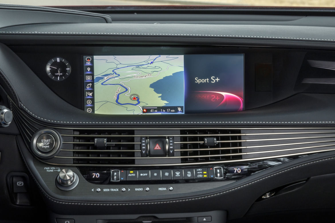 nowy Lexus LS500 F-Sport