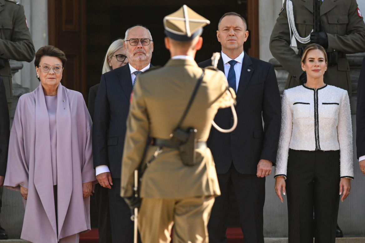 Para prezydencka z Estonii w Polsce. To pożegnalna wizyta.